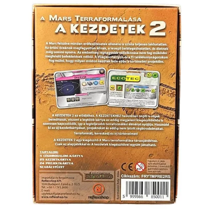 A Mars terraformálása - A kezdetek 2. kiegészítő (137943)