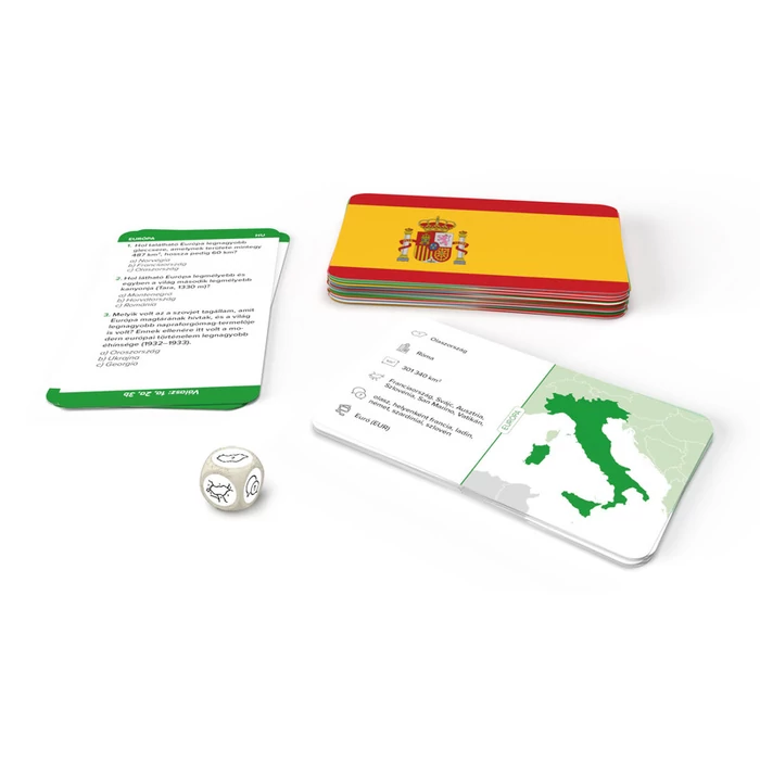 Dino Társasjáték Móka és zászlók - Európa (731790)