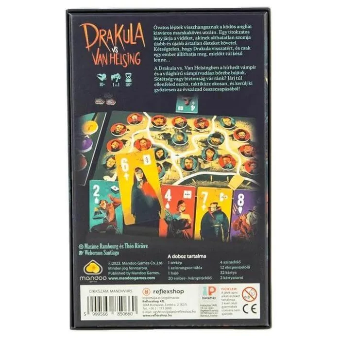 Drakula vs Van Helsing társasjáték (137868)