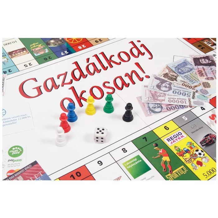 Gazdálkodj okosan! társasjáték - Forintos változat (15065)