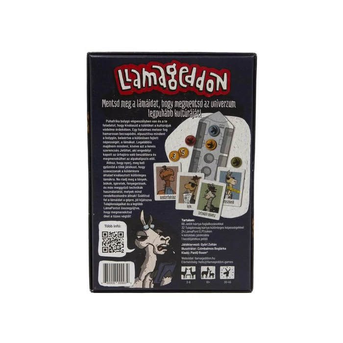 Llamageddon társasjáték (LMG-HU-01)