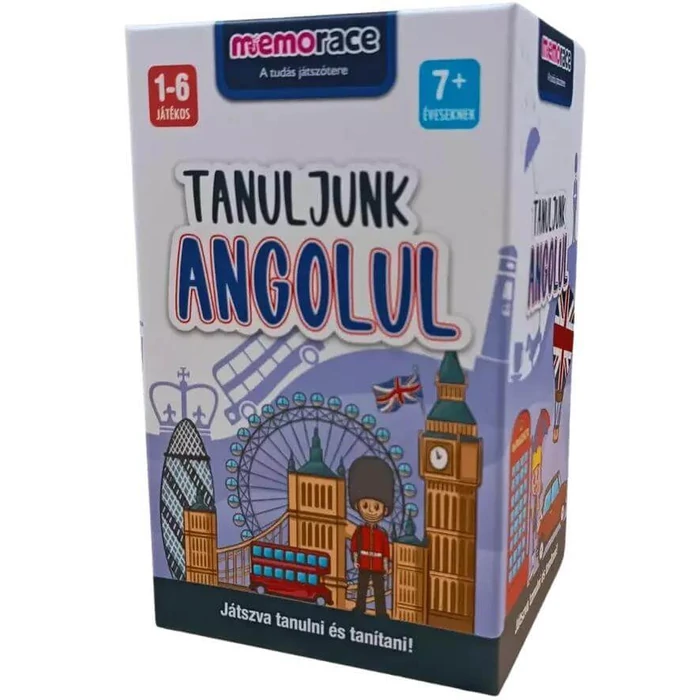 Memorace - Tanuljunk angolul! társasjáték (137042)