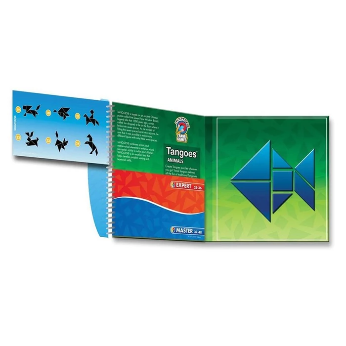 Smart Games - Magnetic Travel - Tangoes Állatok (519546)