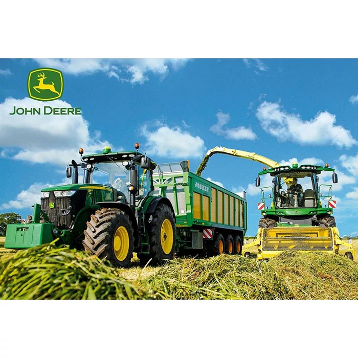 Schmidt 56044 - Traktor 7310R, John Deere - 100 db-os puzzle