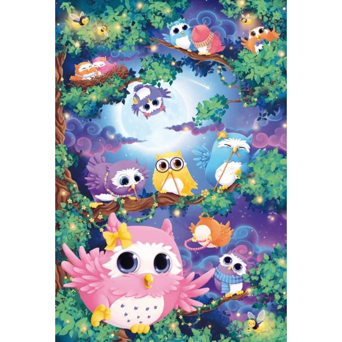 Schmidt 56131 - In Owl Wood - 200 db-os puzzle