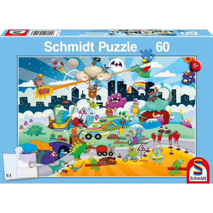 Schmidt 56154 - Kleine Helden - 60 db-os puzzle