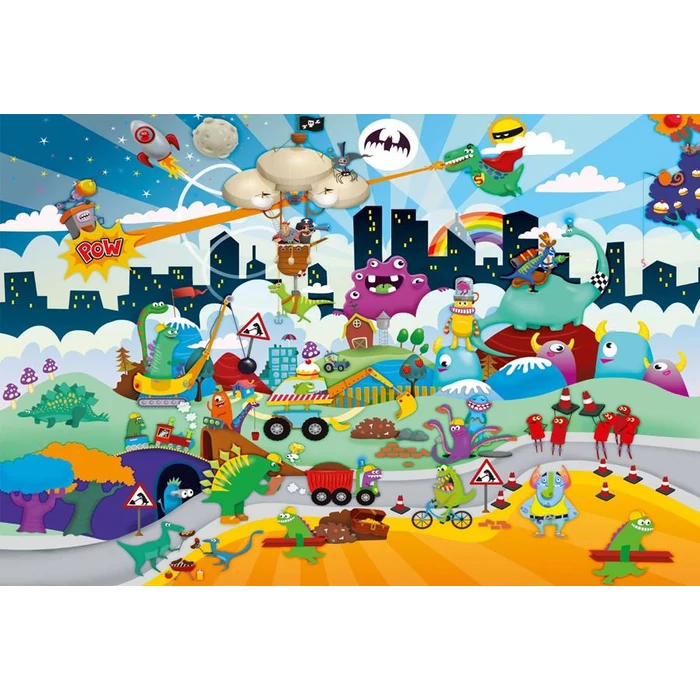 Schmidt 56154 - Kleine Helden - 60 db-os puzzle