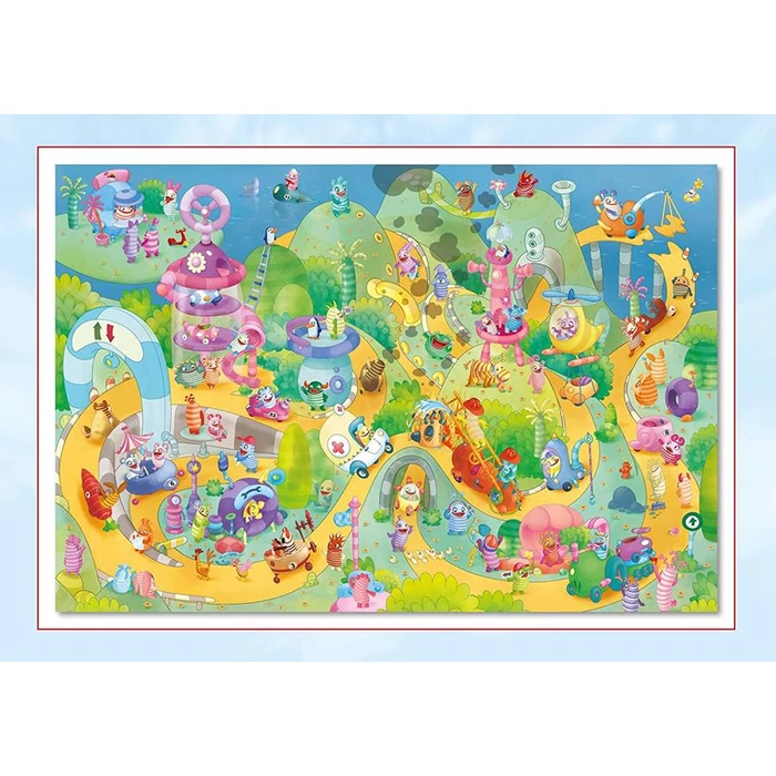 Schmidt 56169 - Auf die Plätze, fertig, los! Sorgenfresser - 60 db-os puzzle