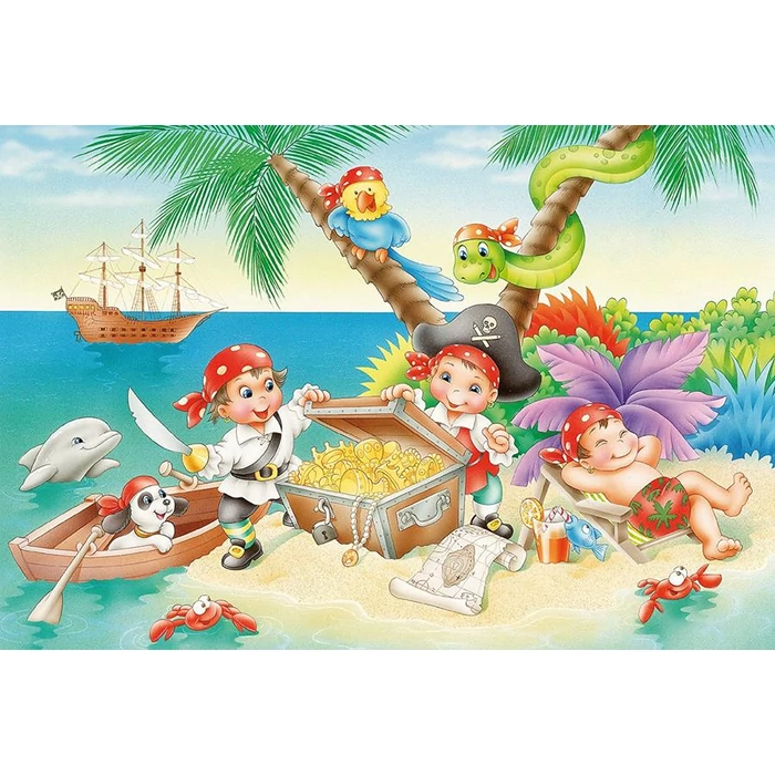 Schmidt 56223 - Gang of Pirates  - 3 x 48 db-os puzzle
