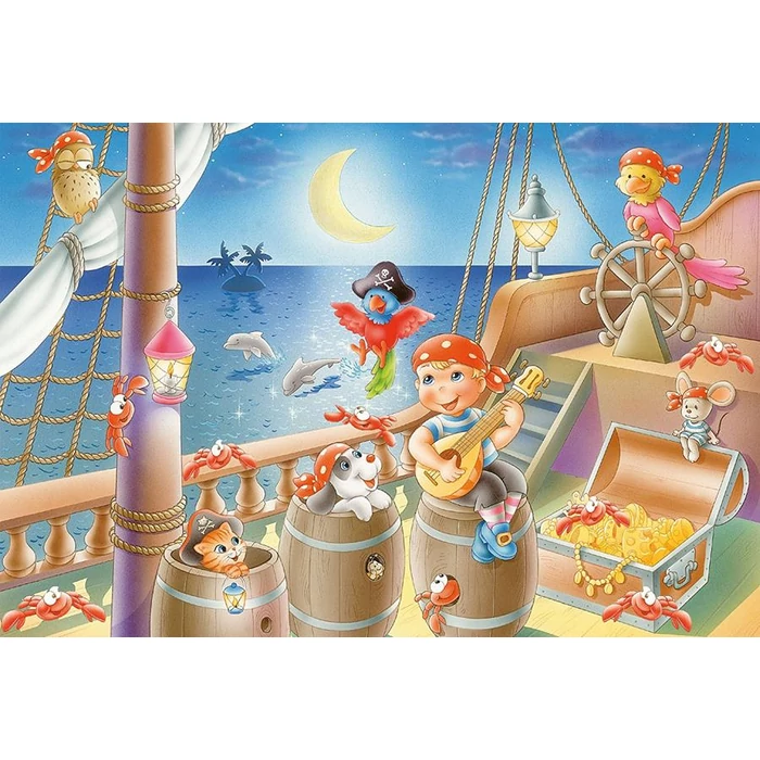 Schmidt 56223 - Gang of Pirates  - 3 x 48 db-os puzzle