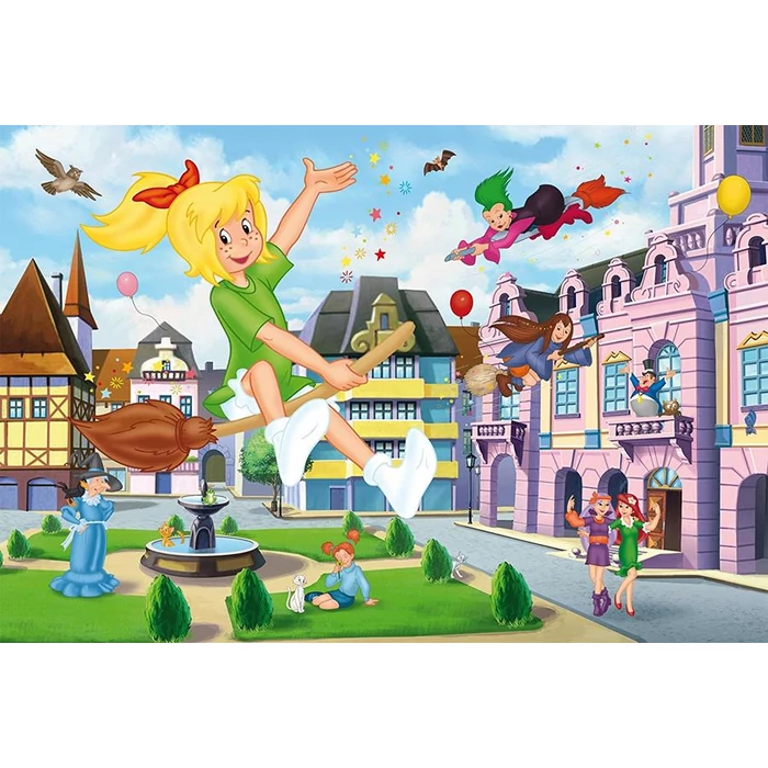 Schmidt 56912 - Bibi Blocksberg - 60 db-os puzzle fém perselyben