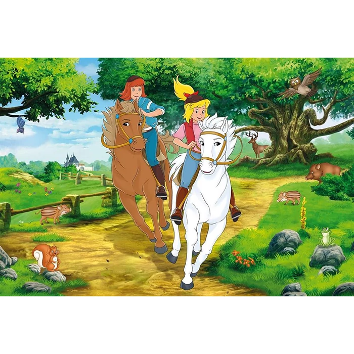 Schmidt 56913 - Bibi & Tina - 100 db-os puzzle fém perselyben