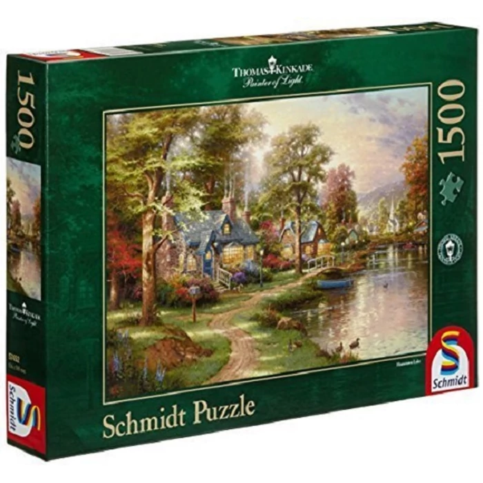 Schmidt 57452 - Hometown Lake, Thomas Kinkade - 1500 db-os puzzle