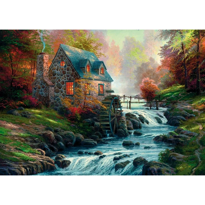 Schmidt 57486 - Cobblestone Mill, Thomas Kinkade - 1000 db-os puzzle