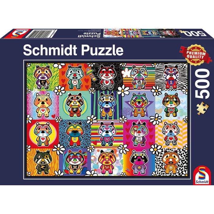 Schmidt 58215 - Tantan and Momo - 500 db-os puzzle