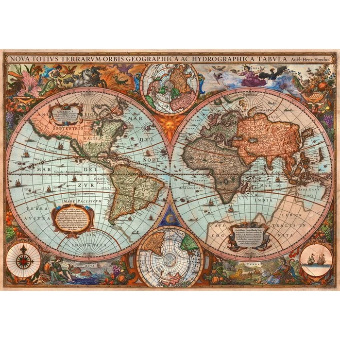 Schmidt 58328 - Ancient World Map - 3000 db-os puzzle