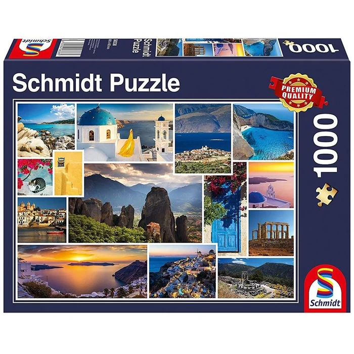 Schmidt 58338 - Take a Trip to Greece - 1000 db-os puzzle