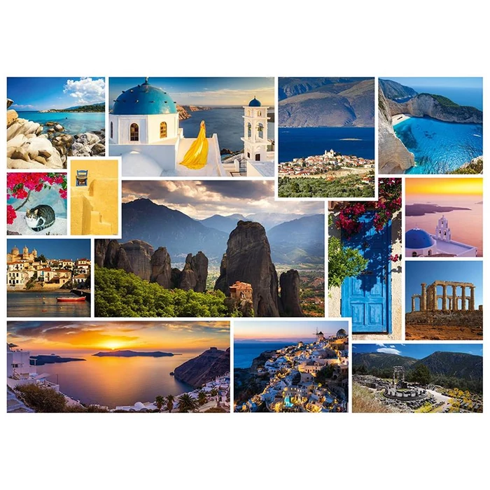 Schmidt 58338 - Take a Trip to Greece - 1000 db-os puzzle