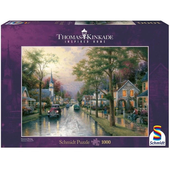 Schmidt 58441 - Hometown Morning, Thomas Kinkade - 1000 db-os puzzle