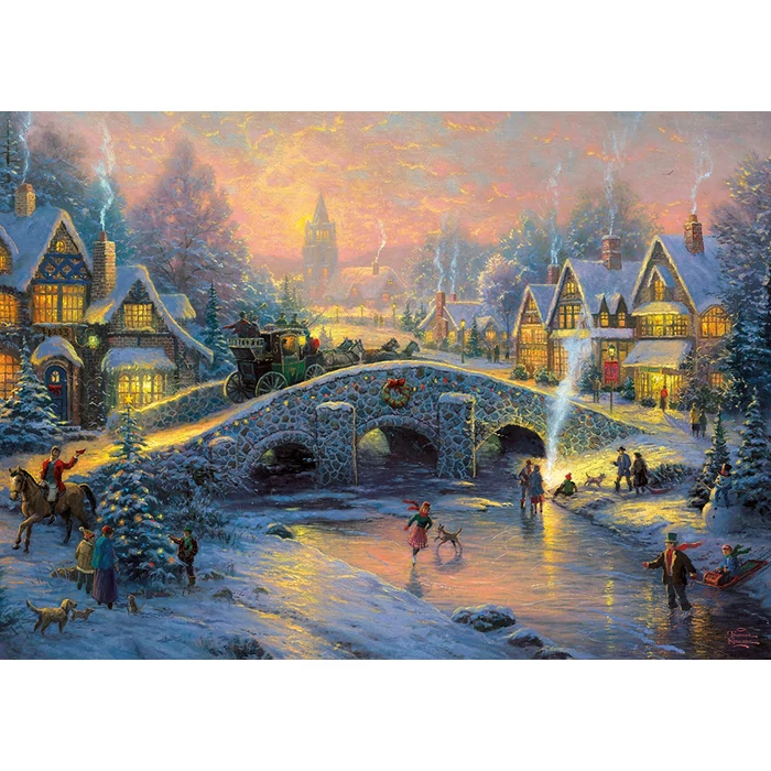 Schmidt 58450 - Spirit of Christmas, Kinkade - 1000 db-os puzzle