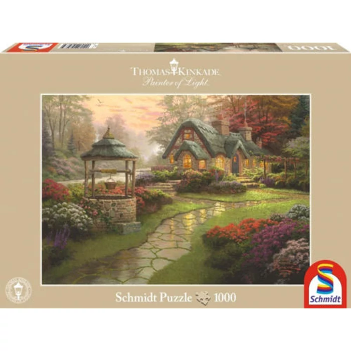 Schmidt 58463 - Make a Wish Cottage, Thomas Kinkade - 1000 db-os puzzle