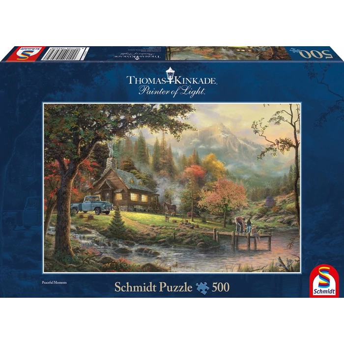Schmidt 58465 - Peaceful Moment, Thomas Kinkade - 500 db-os puzzle