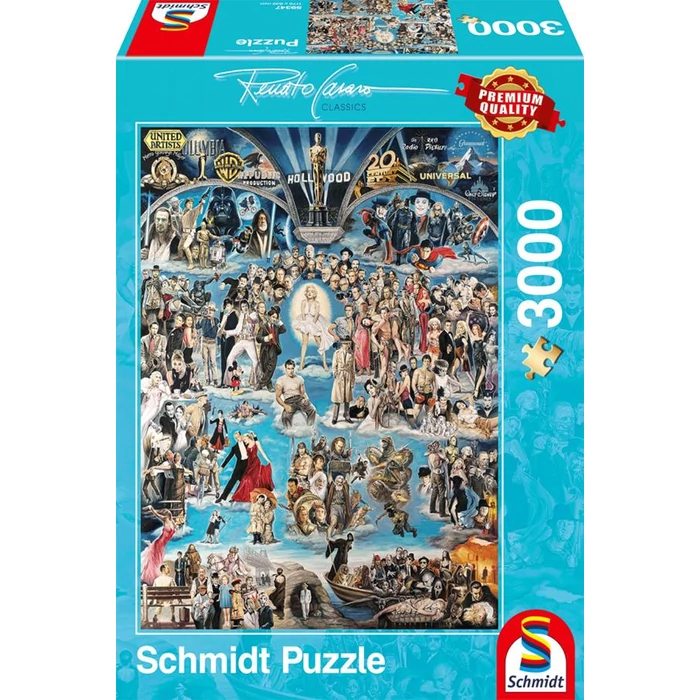 Schmidt 59347 - Hollywood XXL, Renato Casaro - 3000 db-os puzzle