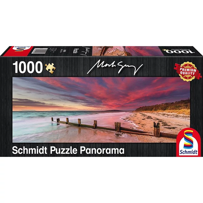 Schmidt 59395 - Panoráma puzzle - McCrae Beach, Australia, Mark Gray - 1000 db-os puzzle