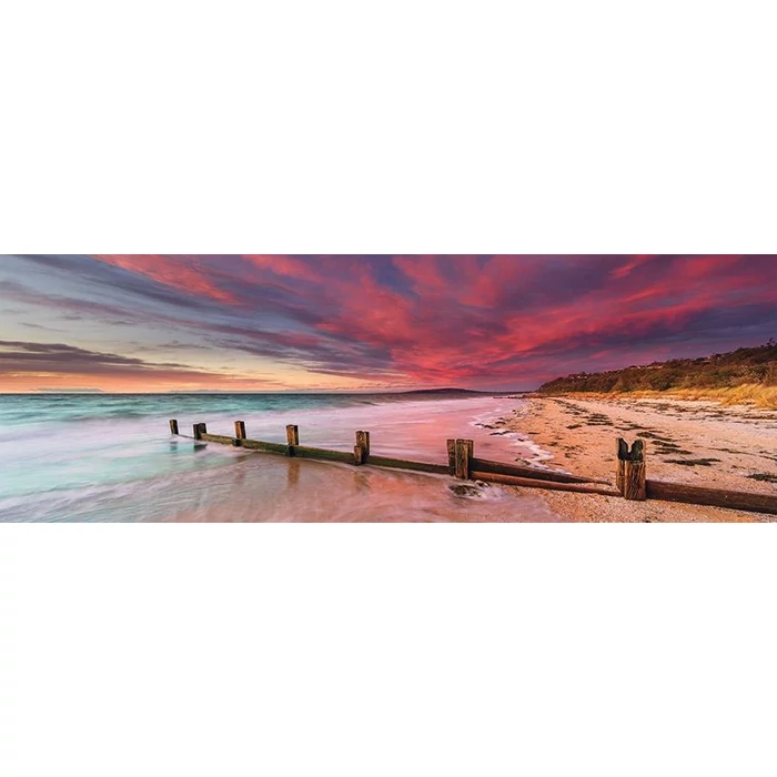 Schmidt 59395 - Panoráma puzzle - McCrae Beach, Australia, Mark Gray - 1000 db-os puzzle