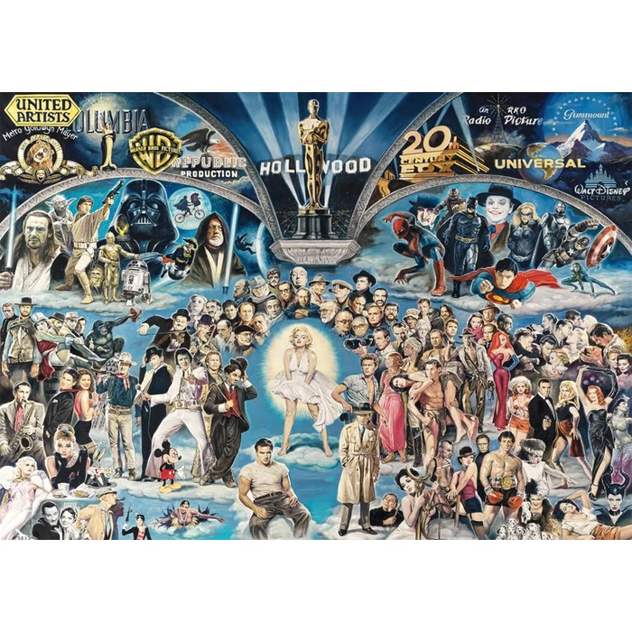 Schmidt 59398 - Hollywood, Casaro - 1000 db-os puzzle