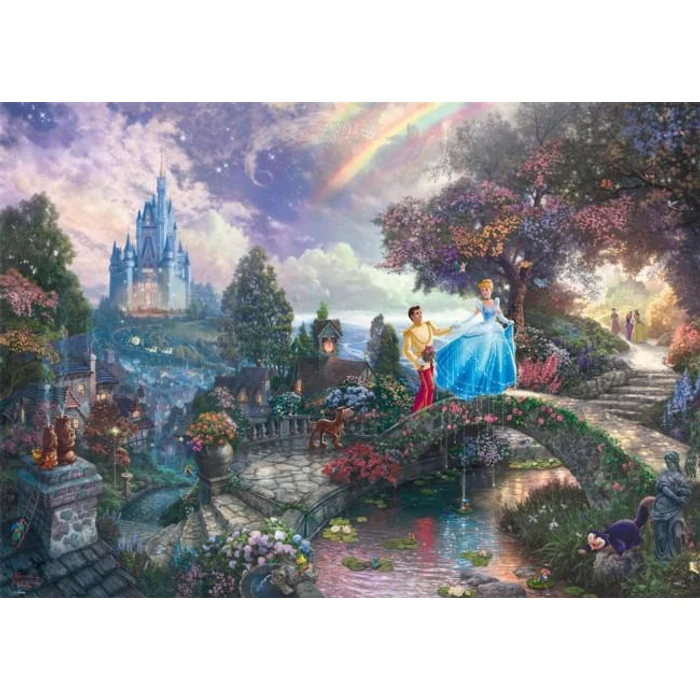 Schmidt 59472 - Disney - Cinderella, Kinkade - 1000 db-os puzzle
