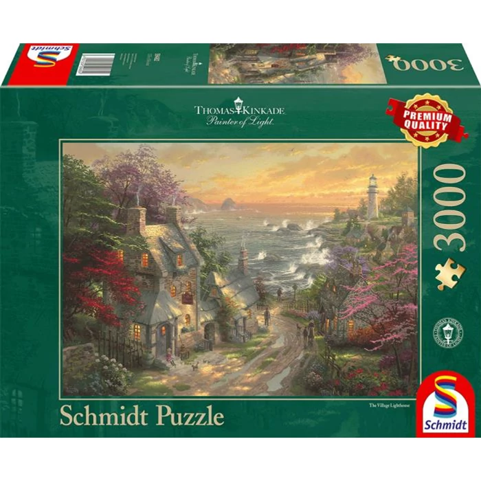 Schmidt 59482 - The Village Lighthouse, Thomas Kinkade - 3000 db-os puzzle