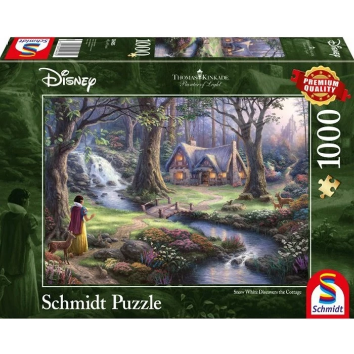 Schmidt 59485 - Disney - Snow White, Kinkade - 1000 db-os puzzle