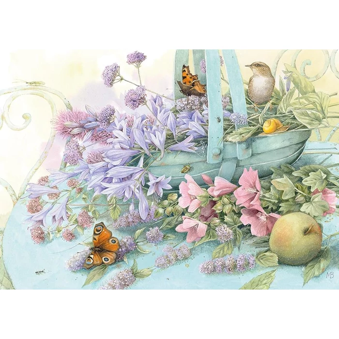 Schmidt 59572 - Blumenkorb, Marjolein Bastin - 1000 db-os puzzle