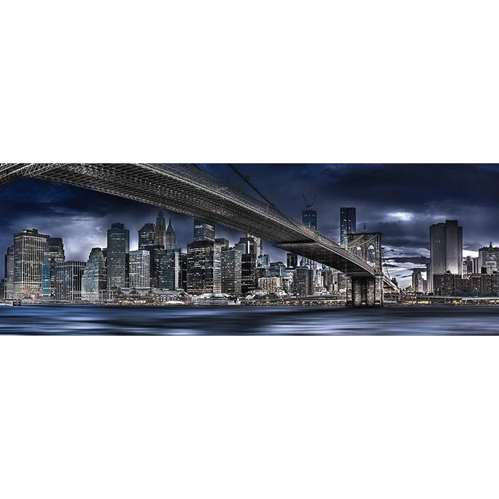 Schmidt 59621 - Panoráma puzzle - Dark Night, New York - 1000 db-os puzzle