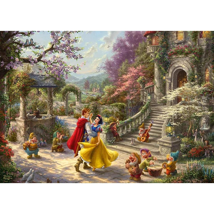 Schmidt 59625 - Disney - Snow White - Dance with the Prince, Kinkade - 1000 db-os puzzle
