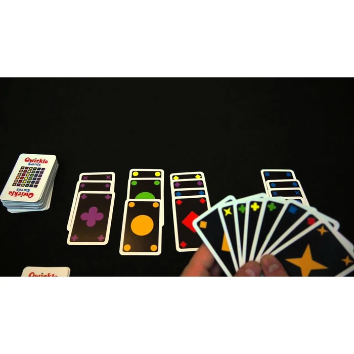 Schmidt Jeux Qwirkle Flex 49469 Jeu de Cartes à partir de 7 Ans
