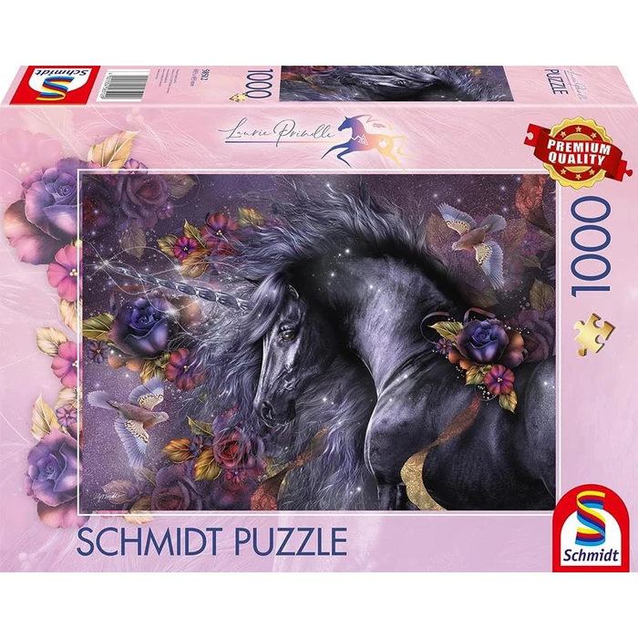 Schmidt 58512  - Blue Rose, Laurie Prindle - 1000 db-os puzzle
