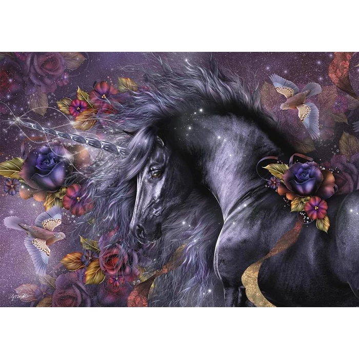Schmidt 58512  - Blue Rose, Laurie Prindle - 1000 db-os puzzle