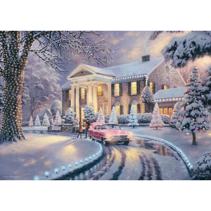 Schmidt 58781 - Graceland Christmas, Thomas Kinkade - 1000 db-os puzzle