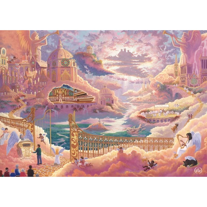 Schmidt 58608 - Kingdom of Heaven, Zac Kinkade - 1000 db-os puzzle