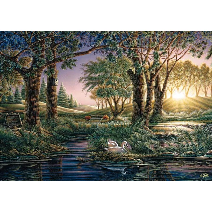 Schmidt 58546 - Morning Magic by the Pond, Terry Redlin - 1000 db-os puzzle