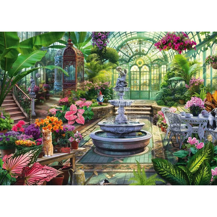 Schmidt 58633 - Victorian greenhouse, Jeff Haynie - 1000 db-os puzzle