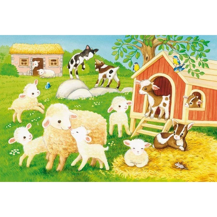Schmidt 56518 - Cute Pets - 3 x 24 db-os puzzle