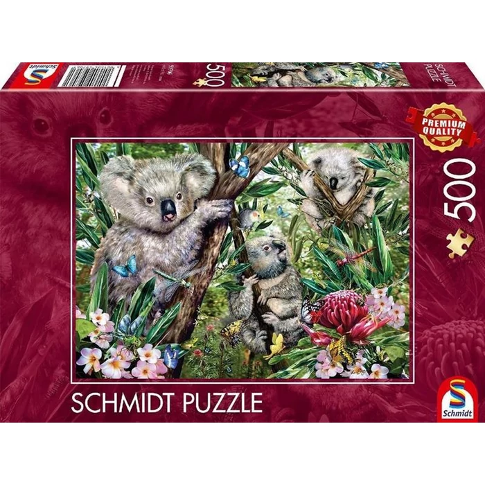 Schmidt 59706 -  Cute Koala Family - 500 db-os puzzle