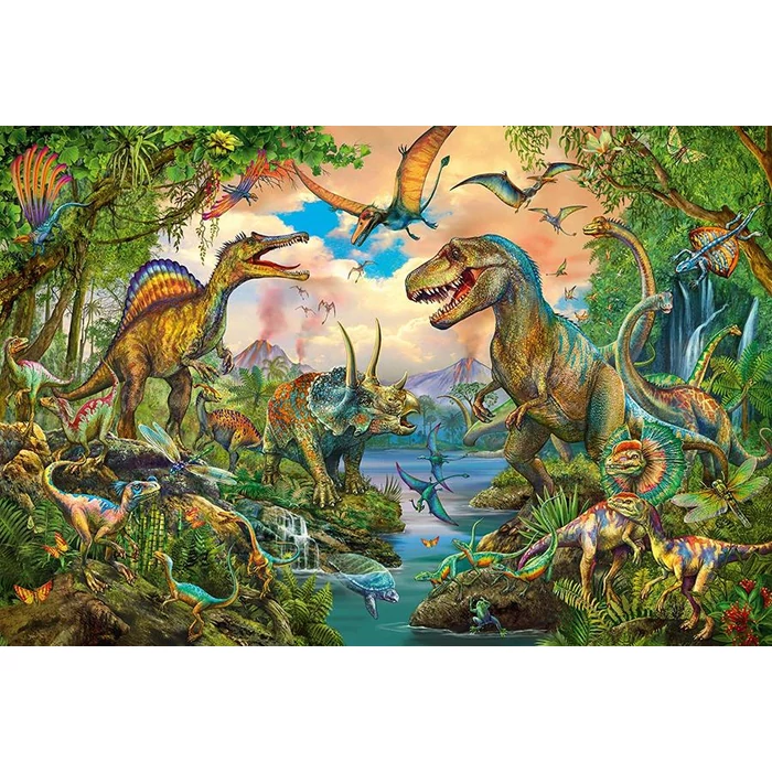 Schmidt 56332 - Wild dinosaurs - 150 db-os puzzle