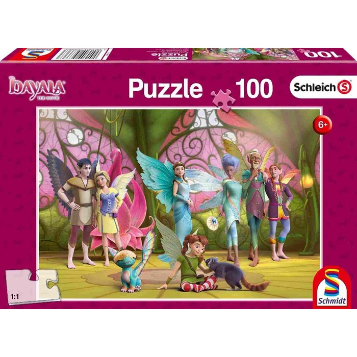 Schmidt 56336 - Bayala - Queen Eleya and her friends - 100 db-os puzzle