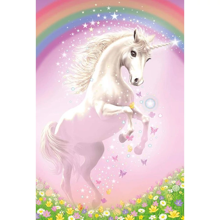 Schmidt 56354 - Pink unicorn - 150 db-os puzzle