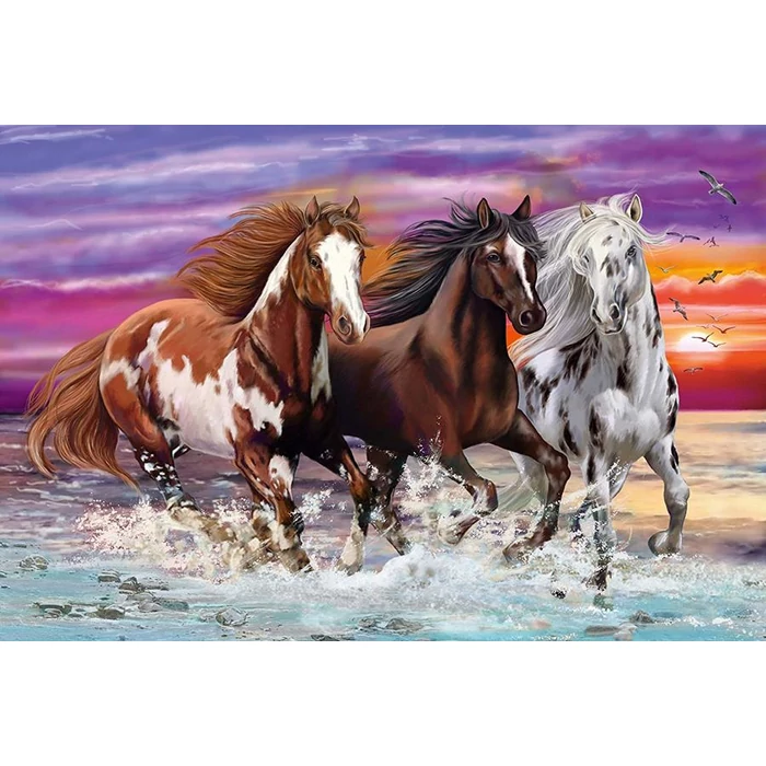 Schmidt 56356 - Trio of wild horses - 200 db-os puzzle