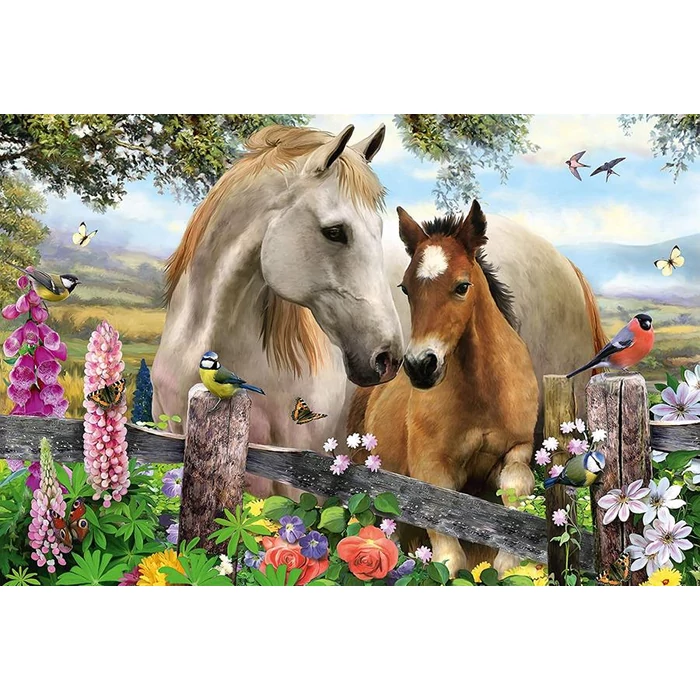 Schmidt 56421 - Mare and Foal - 150 db-os puzzle